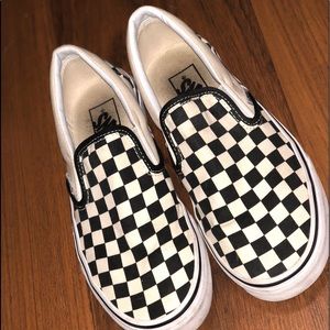 Checkered vans